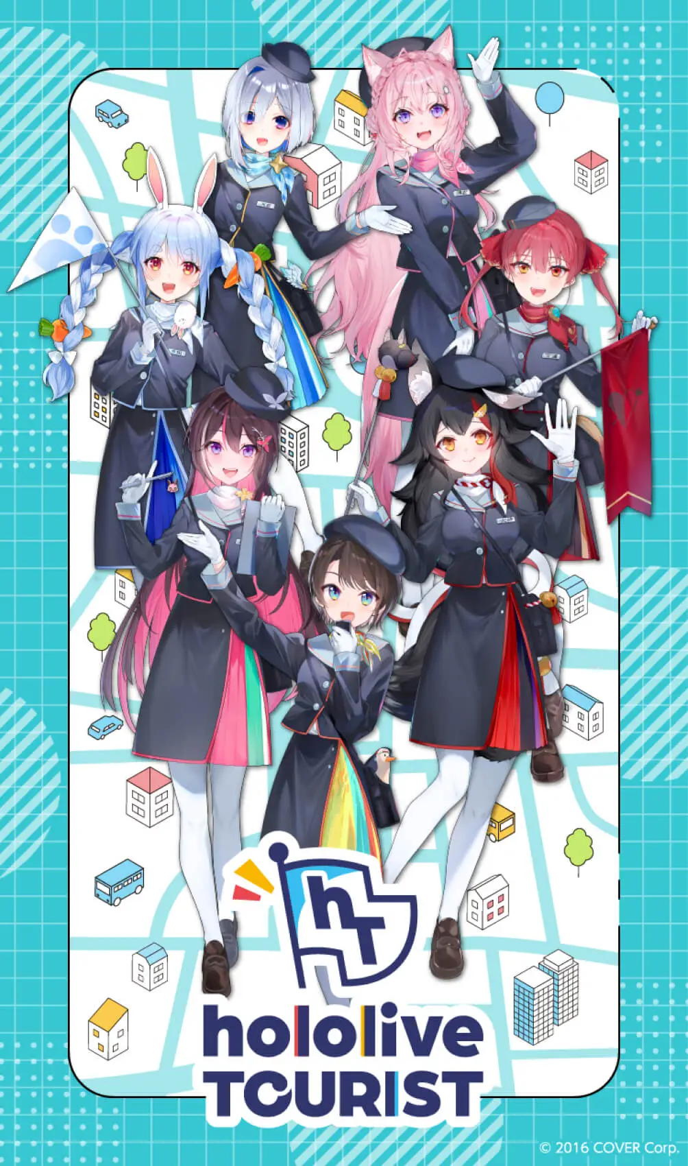 ホロライブ アクリルスタンドセット TOURISTver hololive TOURIST限定グッズ販売開始